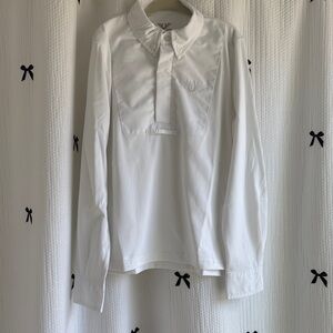 Tuff rider boys equestrian show shirt - S